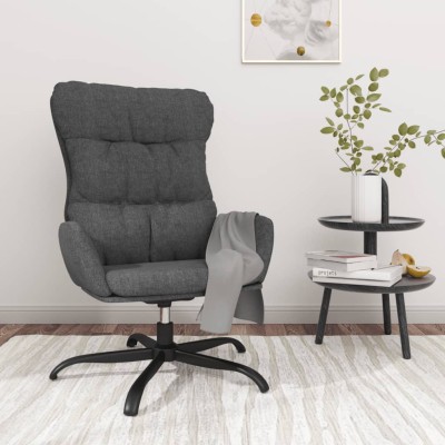 Lounge chair, dark gray,...