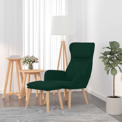Lounge chair with stool,...
