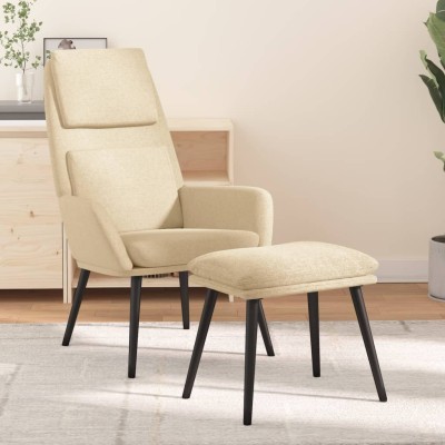Lounge chair with stool,...