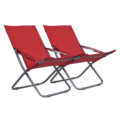 Folding beach chairs, 2...