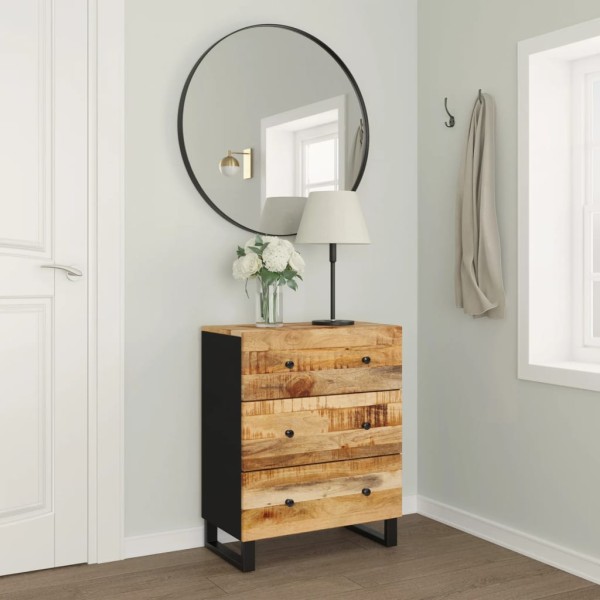 Side cabinet, 60x33x75cm, solid mango wood