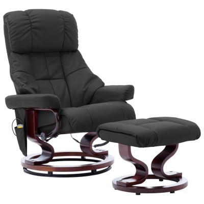 Reclining massage chair,...