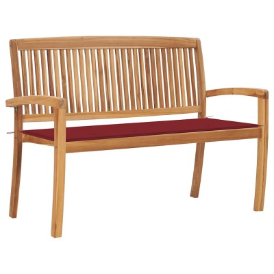 Assembled garden bench with...