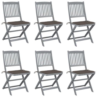 Folding outdoor chairs with...