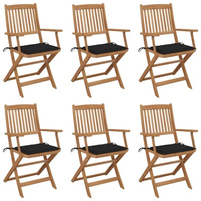 Folding garden chairs with...