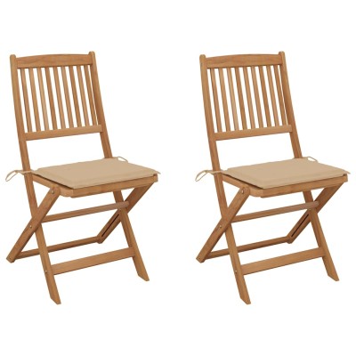 Folding garden chairs with...