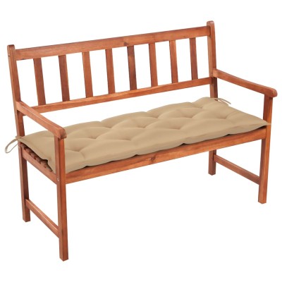 Garden bench with cushion,...