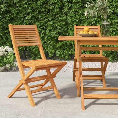 Folding garden chairs, 2...
