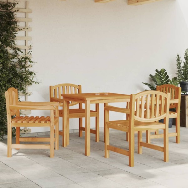 Garden chairs, 4 pcs., 58x59x88cm, solid teak wood