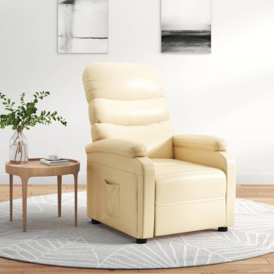 Reclining chair, cream...