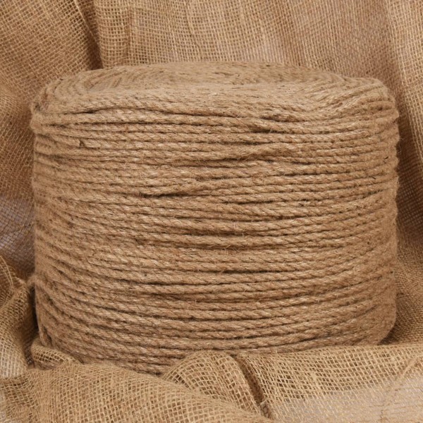 rope, 100% jute, 6mm, 500m