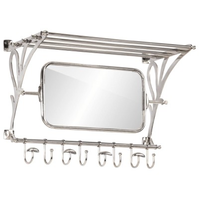 Luggage rack with coat...