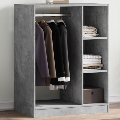 Wardrobe, concrete grey,...