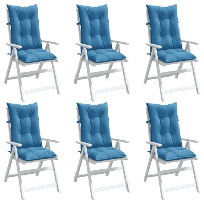 Chair cushions, 6 pcs.,...