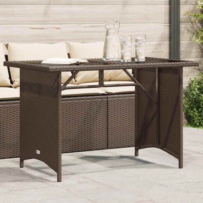 Table with glass top,...