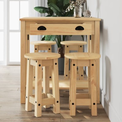 Bar furniture set, 5 parts,...