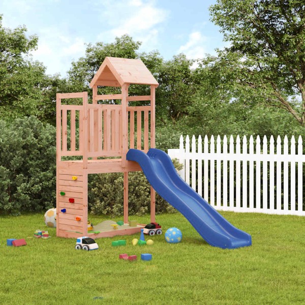 Outdoor playground set, solid Douglas fir