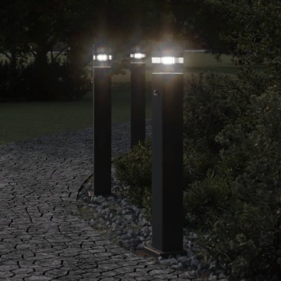 Outdoor lamp with sensor, 3...