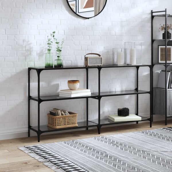 Console table, 158.5x30x81cm, steel