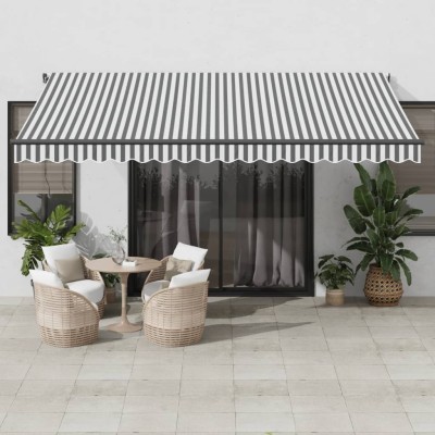 Manual retractable awning,...