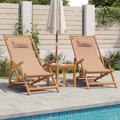 Folding beach chairs, 2...