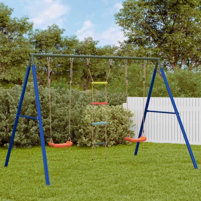 Outdoor swing set with...
