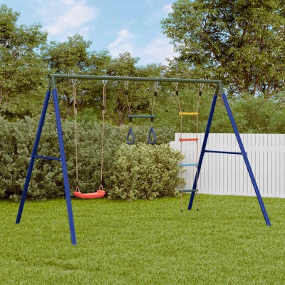 Outdoor swing set with...