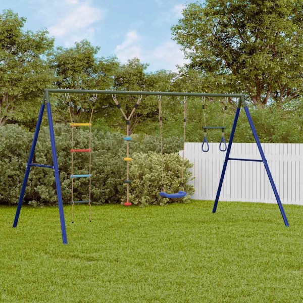 Outdoor set with swing/ladder/disc swing