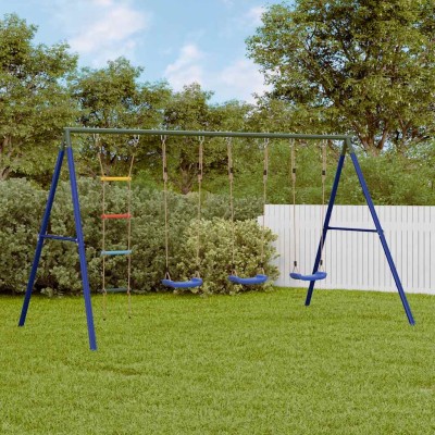 Outdoor swing set with...