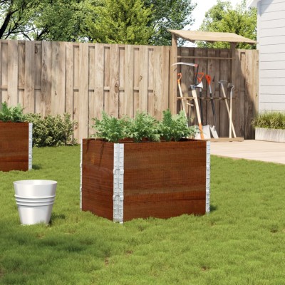Garden bed, brown, 80x60cm,...