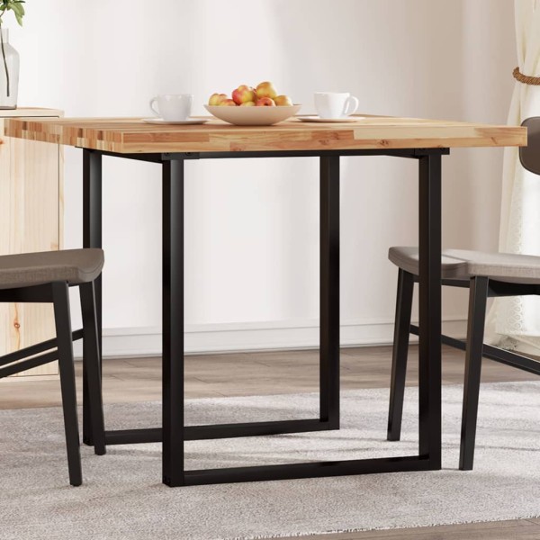 Table top, 90x90x4cm, solid acacia wood, square