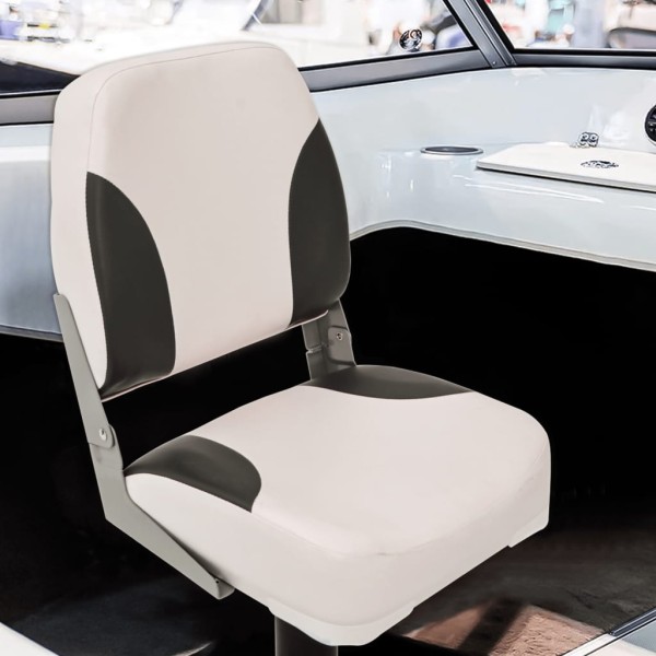 Boat seats with legs, 2 pcs., 360° rotatable, customizable
