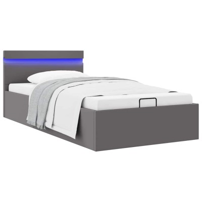 Bed frame with LED/storage...
