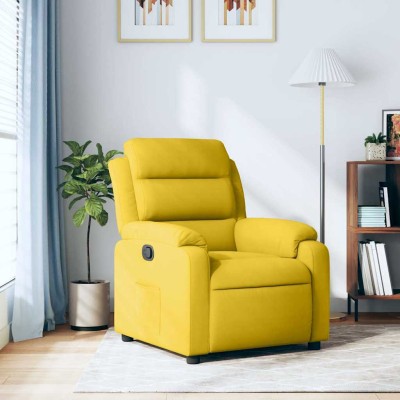 Reclining chair, yellow,...