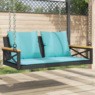 Swing-bench with pillows,...