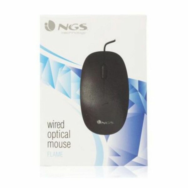 Optinen hiiri NGS NGS-MOUSE-0906 Musta