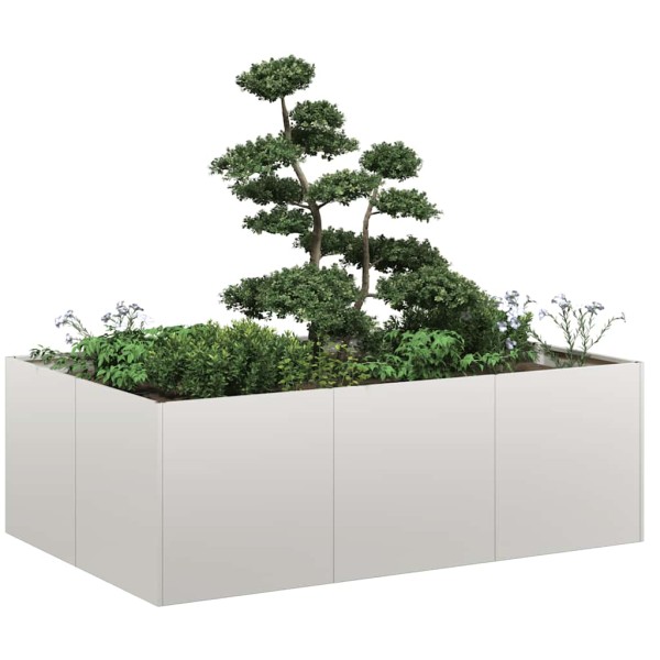 Trough, 120x80x40cm, stainless steel