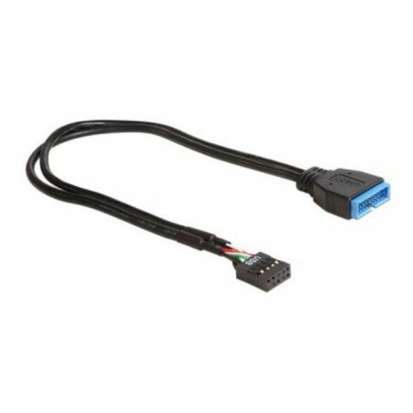 USB Kabelis DELOCK 83281 30 cm Melns