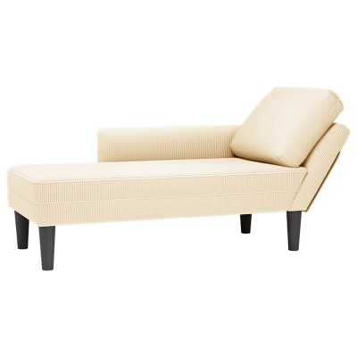 Lounge sofa with pillows in...