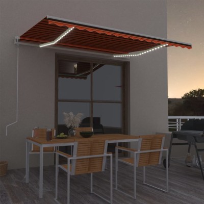 Awning with LED/wind...