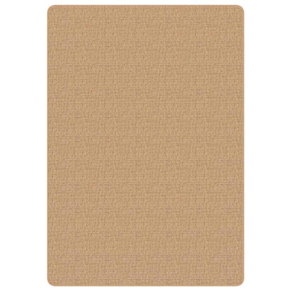 Carpet, Jute with latex-based, 160x230cm, natural colour.