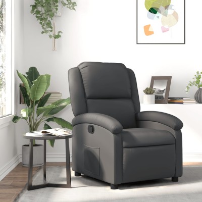 Reclining chair, gray,...