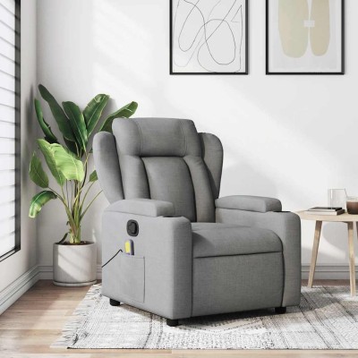 Massage reclining chair,...