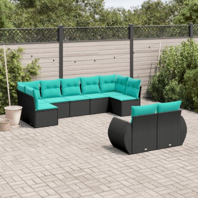 9-piece garden sofa set...