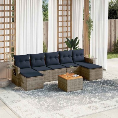 8-piece garden sofa set...