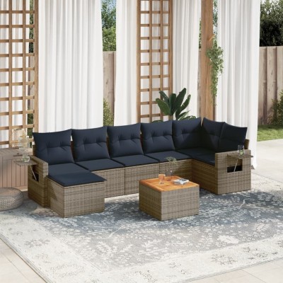 8-piece garden sofa set...