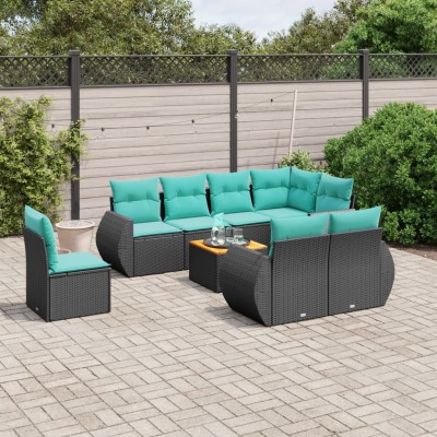 9-piece garden sofa set...