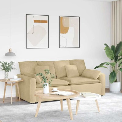 Modulinė sofa su pagalvėlėmis, pilkai žalia