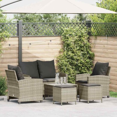 6-piece garden sofa set...