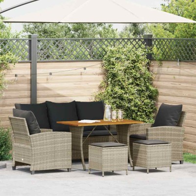 6-piece garden sofa set...